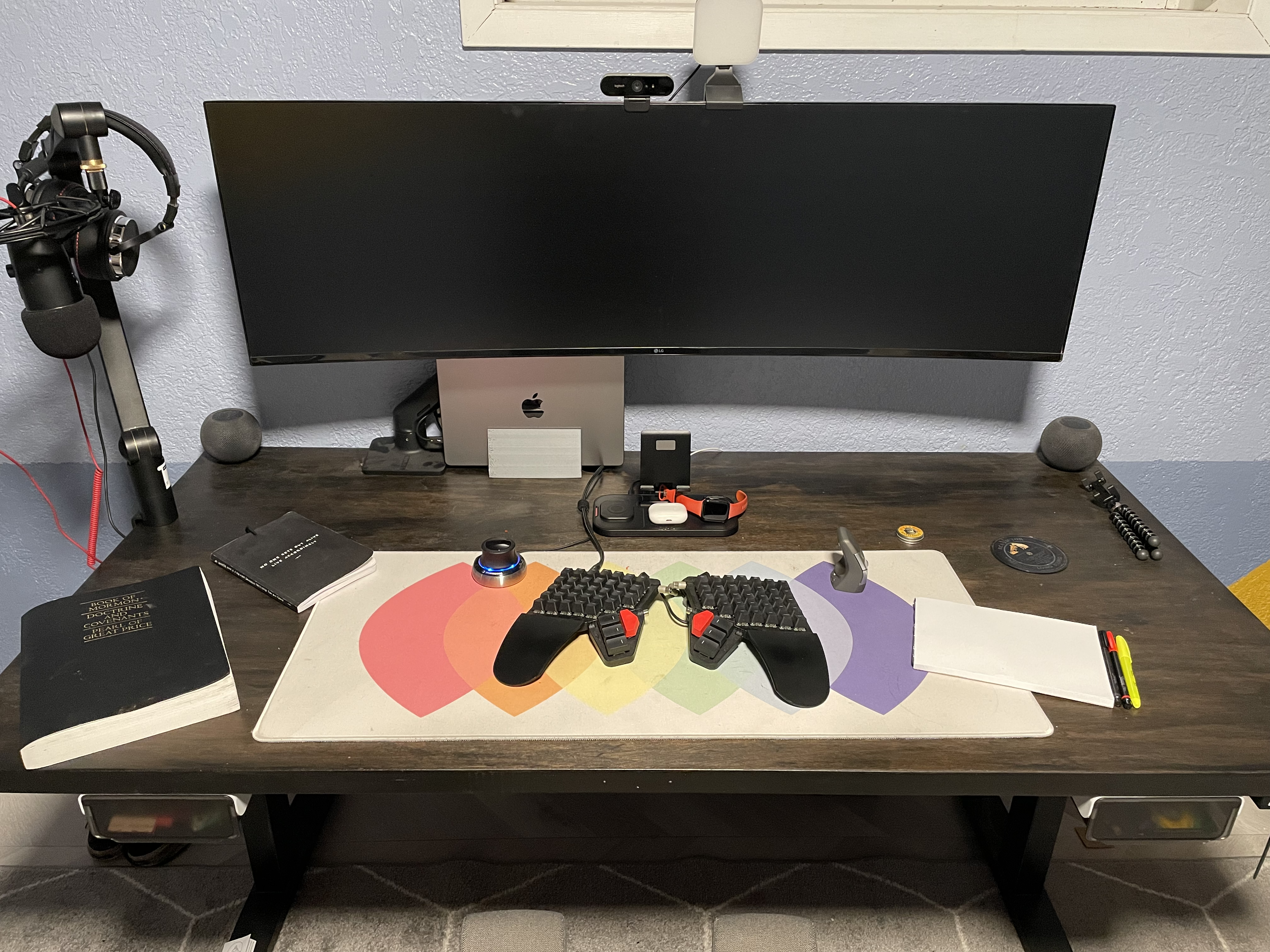 My desk setup as of 03 Mar 2023
